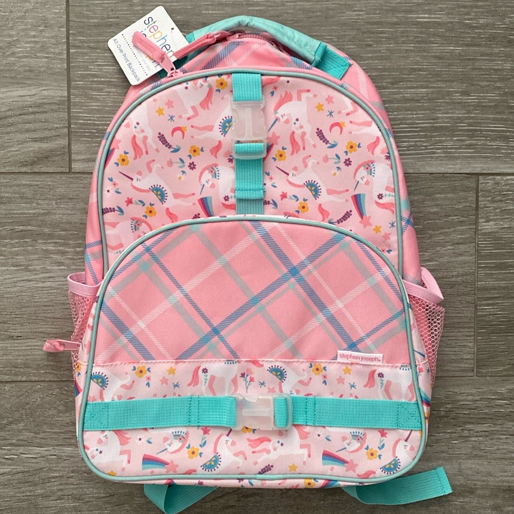Stephen Joseph All Over Unicorn print backpack
